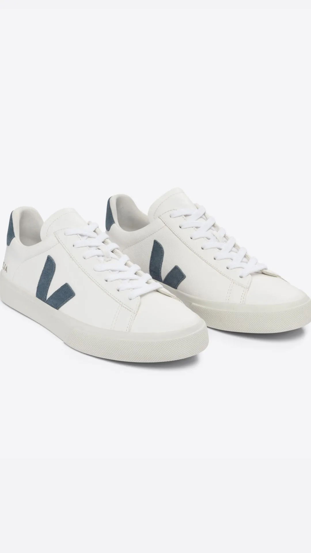 M. CAMPO CHROMEFREE LEATHER SNEAKER WHITE CALIFORNIA