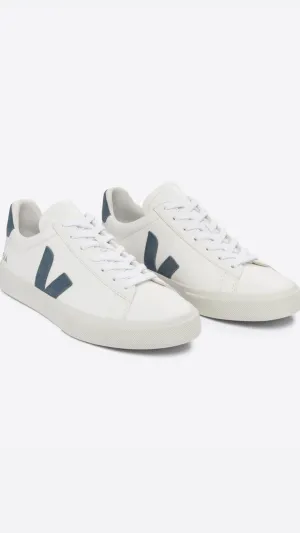 M. CAMPO CHROMEFREE LEATHER SNEAKER WHITE CALIFORNIA
