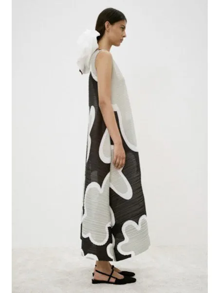MEIMEIJ - FLORAL ABSTRACT PRINT DRESS