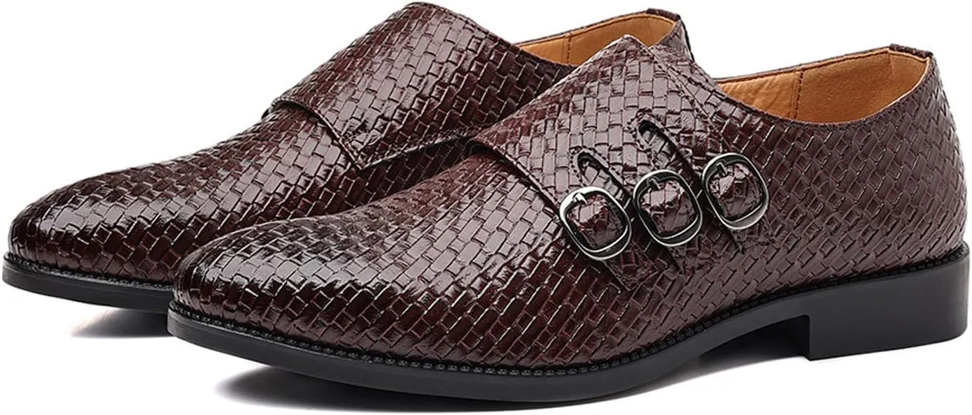 Men's Business Attire Casual Shoes British Pointed Solid Color Lace Up Leather Shoes Mens Casual Shoes 10
