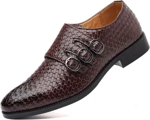 Men's Business Attire Casual Shoes British Pointed Solid Color Lace Up Leather Shoes Mens Casual Shoes 10