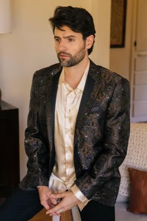 Mens Modern Fit Evening Blazer from Platini Fashion Mens Modern Fit Evening Blazer from Platini Fashion