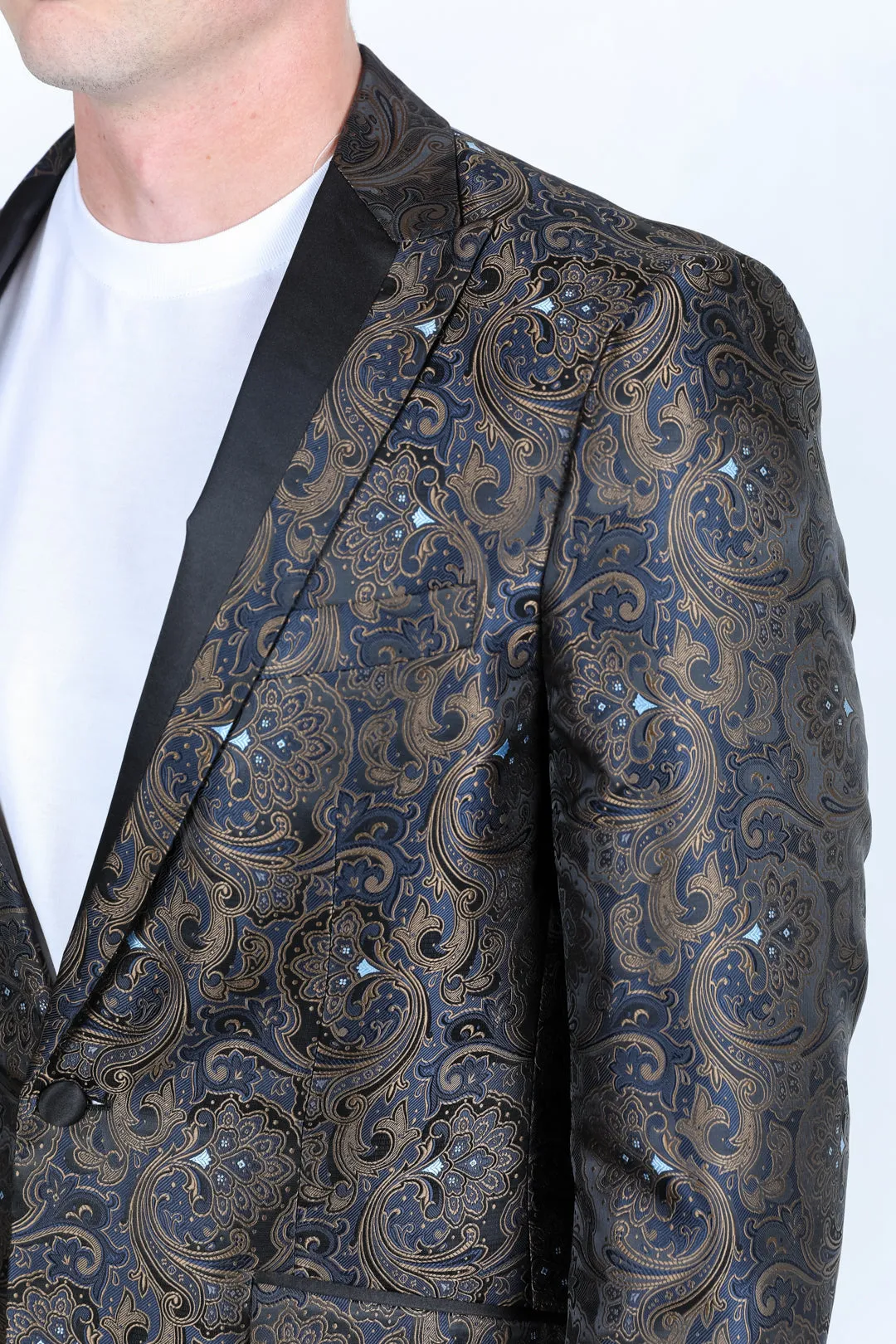 Mens Modern Fit Evening Blazer from Platini Fashion