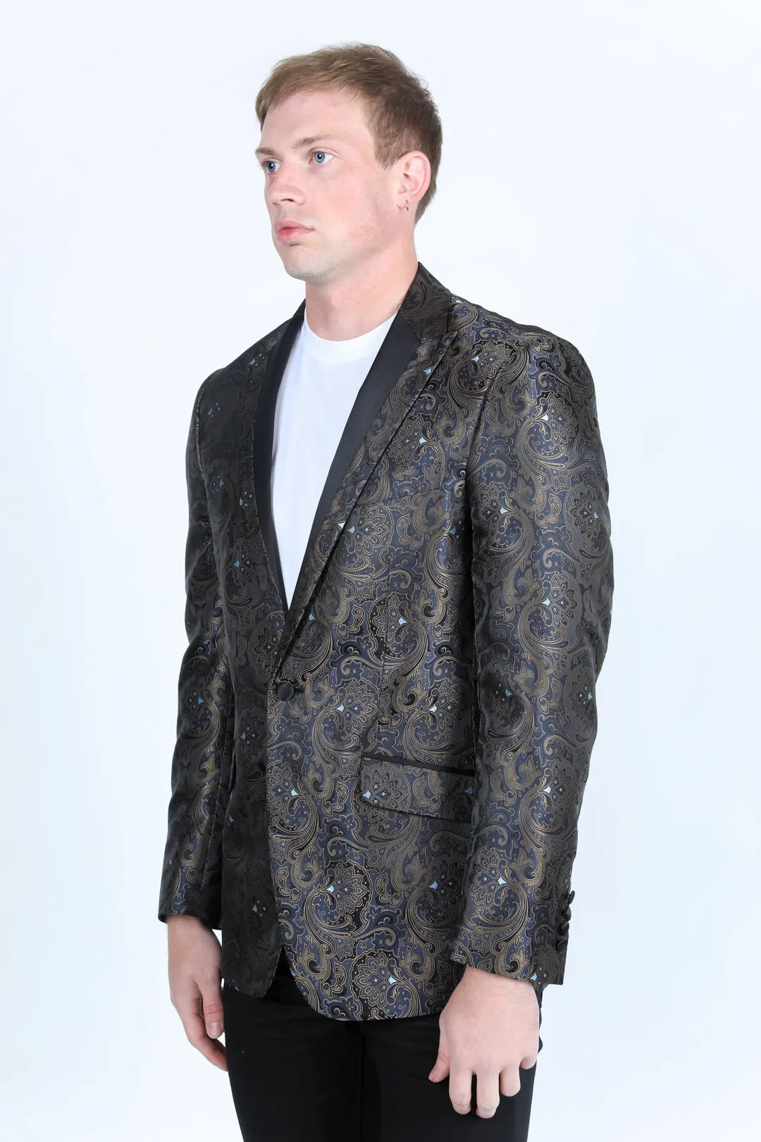 Mens Modern Fit Evening Blazer from Platini Fashion