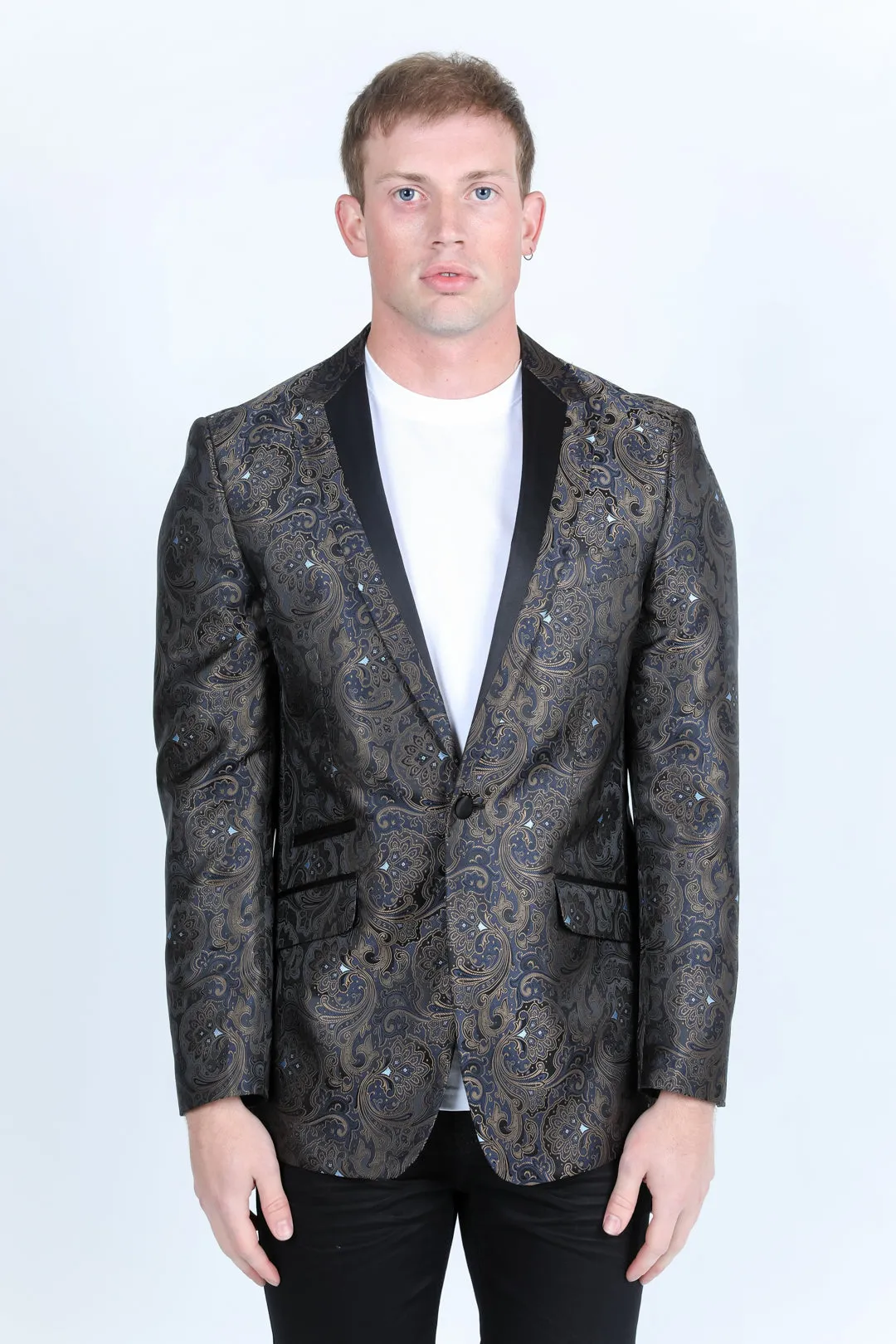 Mens Modern Fit Evening Blazer from Platini Fashion