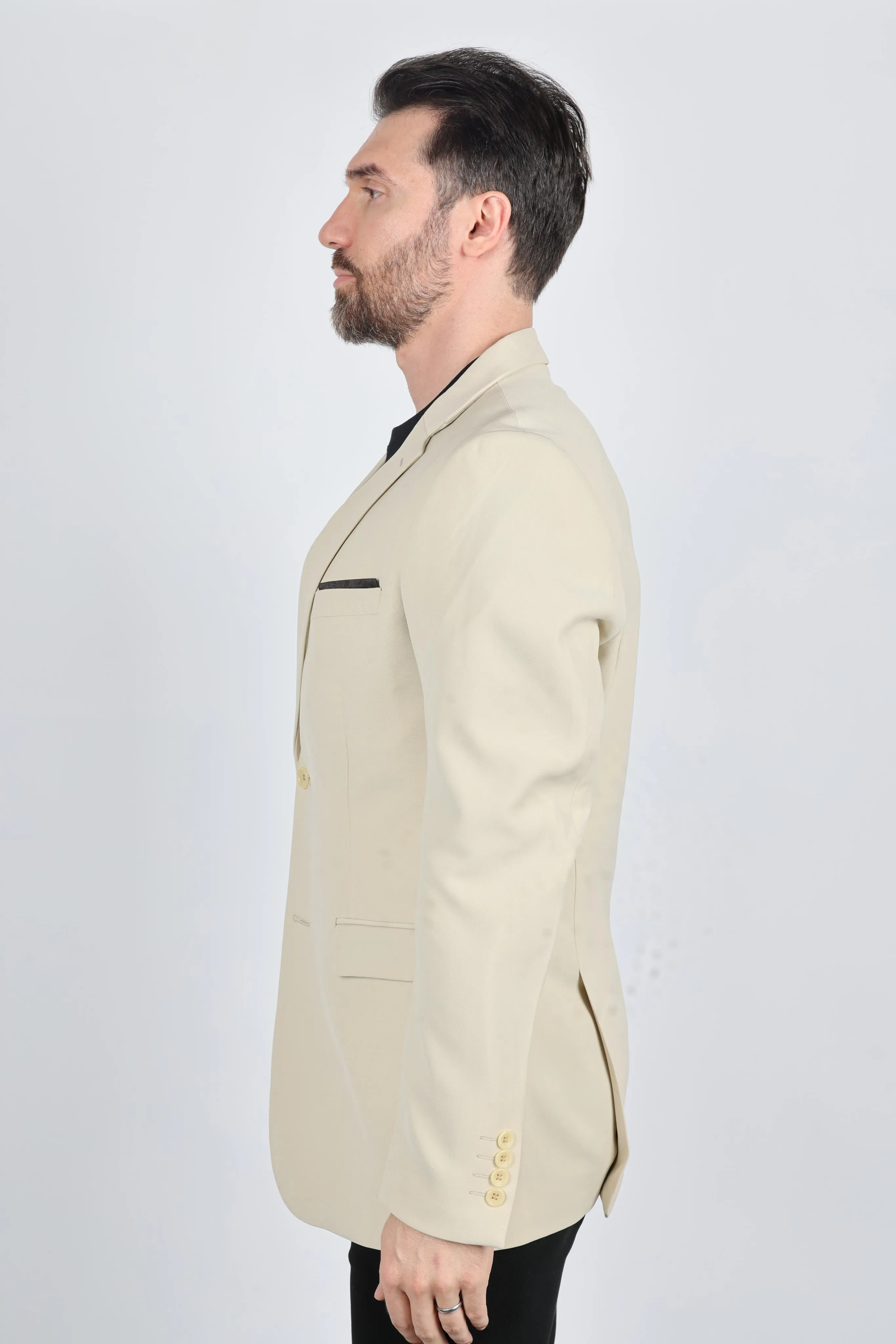Mens Modern Fit Stretch Date Night Blazer from Platini Fashion