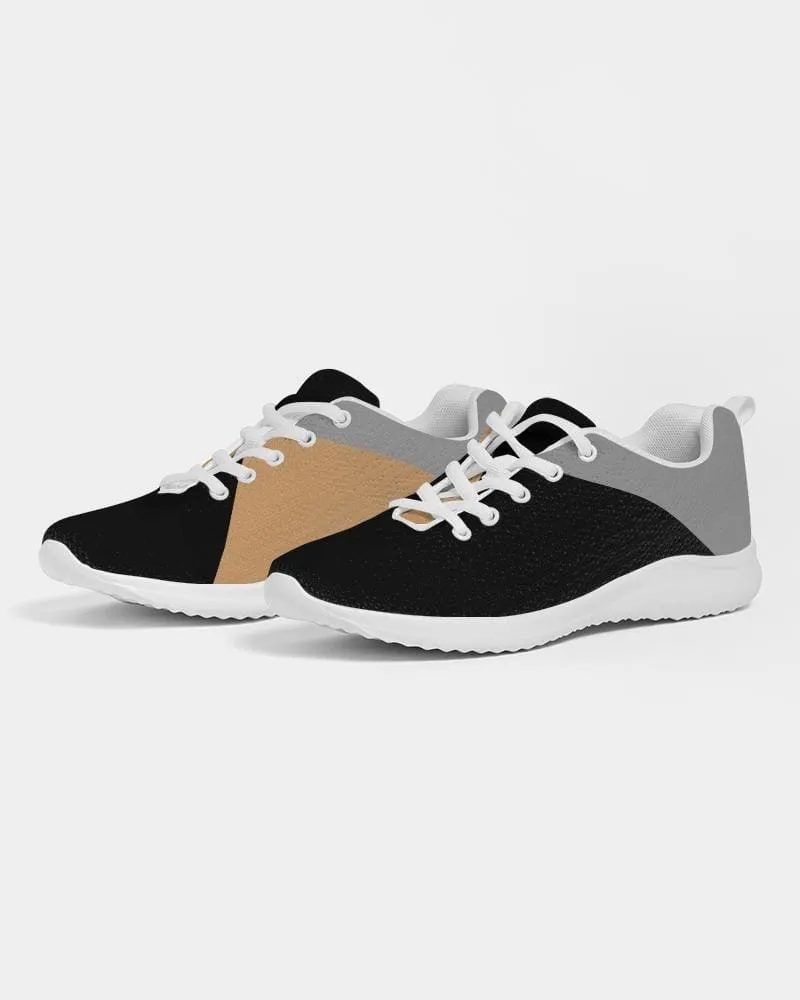 Mens Sneakers - Tricolor Low Top Canvas Running Shoes - Zla375 by inQue.Style