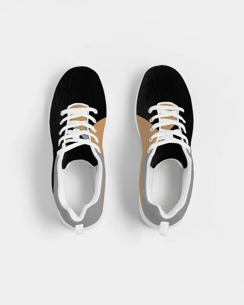 Mens Sneakers - Tricolor Low Top Canvas Running Shoes - Zla375 by inQue.Style