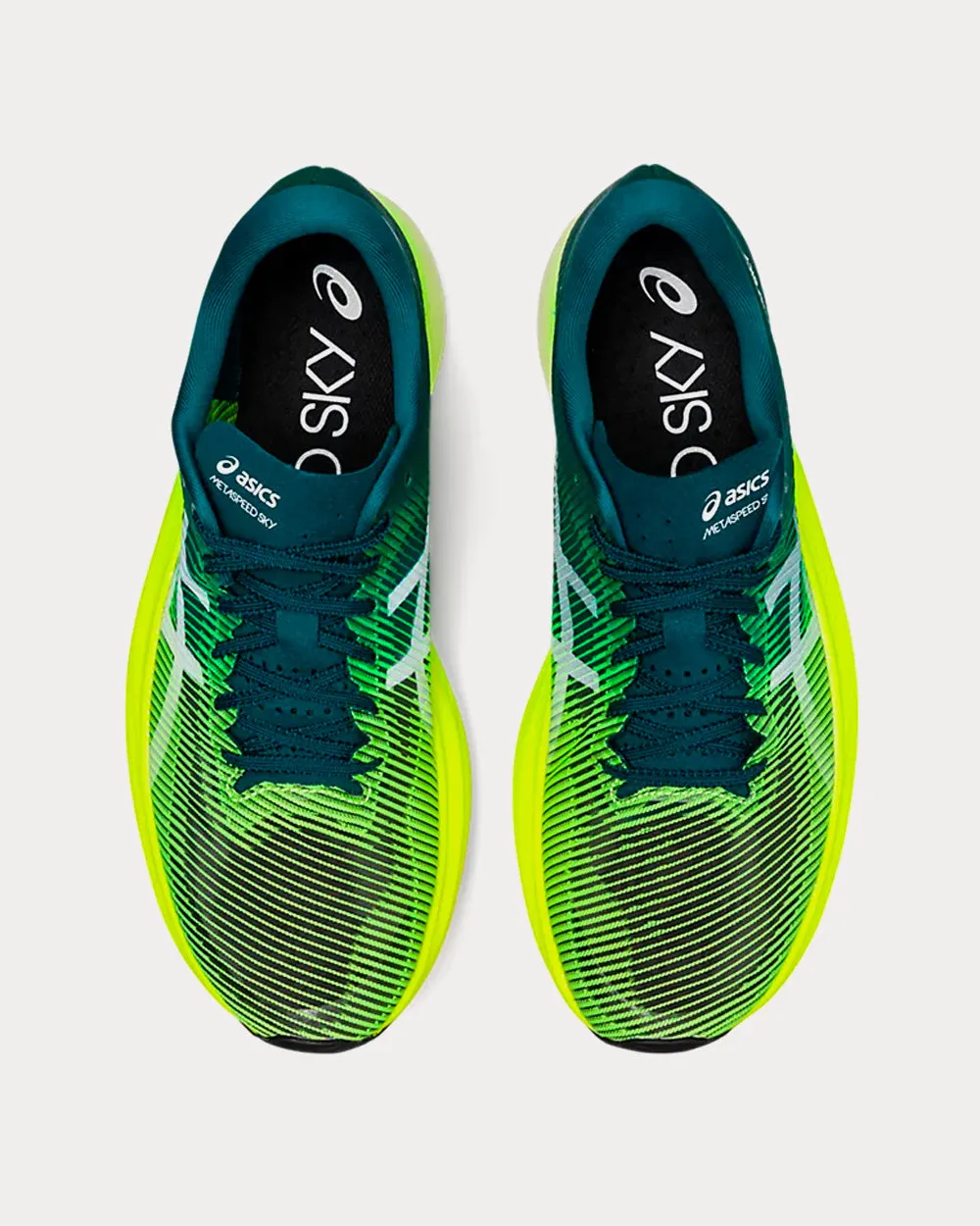 Metaspeed Sky  Velvet Pine / Safety Yellow Running Shoes
