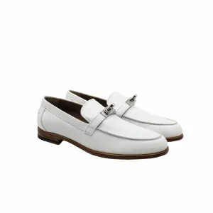 moccassins destin white loafer #37