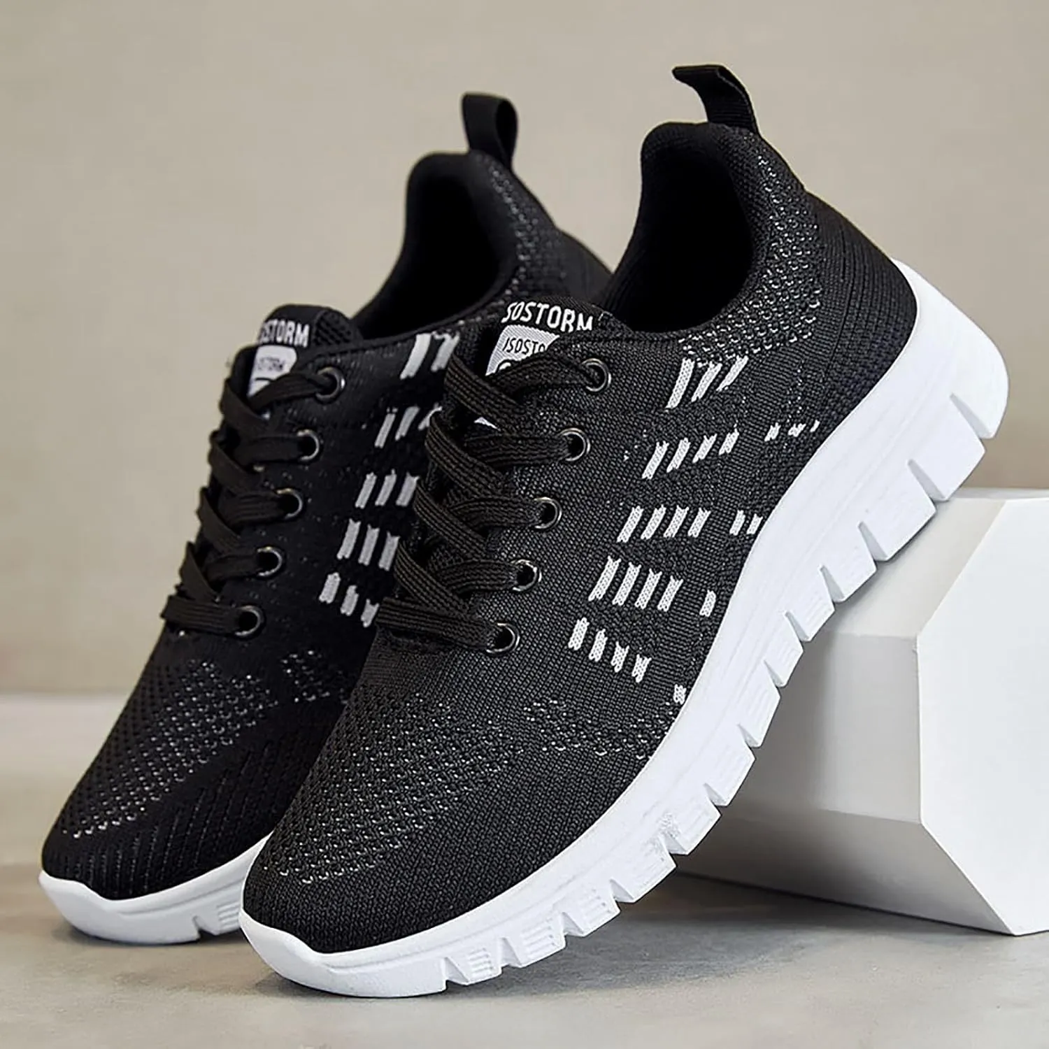 Musabela Orthopedic Shoes for Women, Women Comfortable Walking Shoes Slip On Sneakers with Arch Support Tennis Shoes