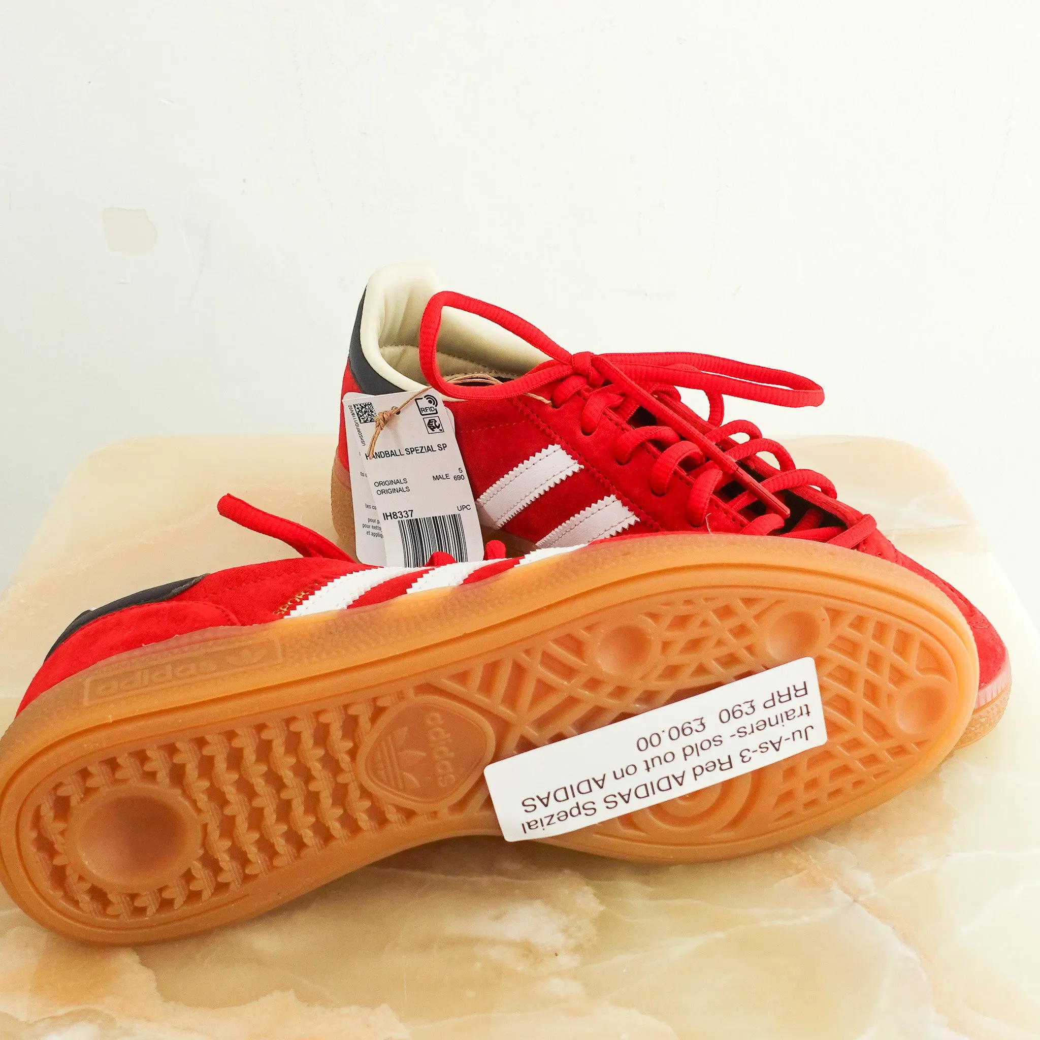 NEW red spezial trainers RRP £90