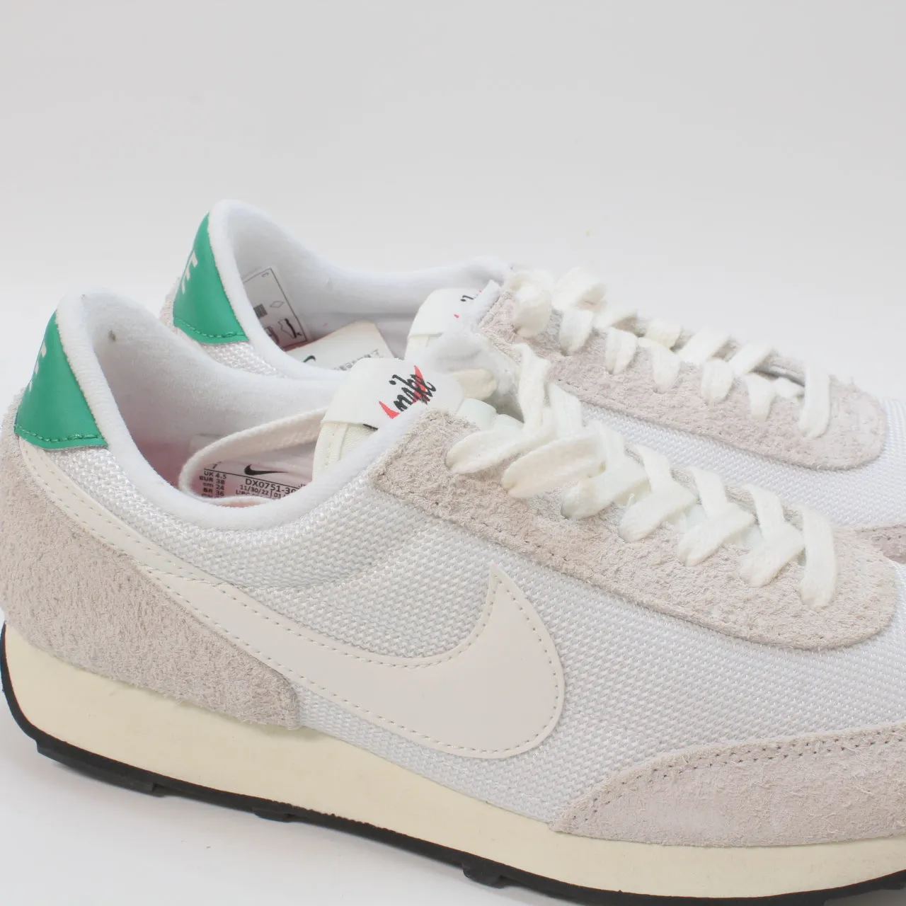 Nike Daybreak Stadium Green Summit White White Black Uk Size 4.5