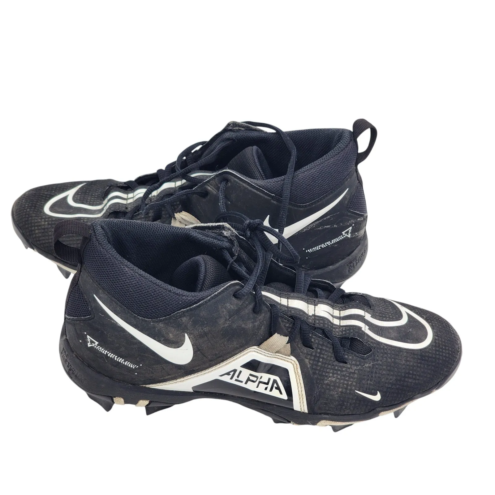 Nike Shoes Alpha Menace 3 Shark Sports Football Cleats Mens 11 Black CV0584-001