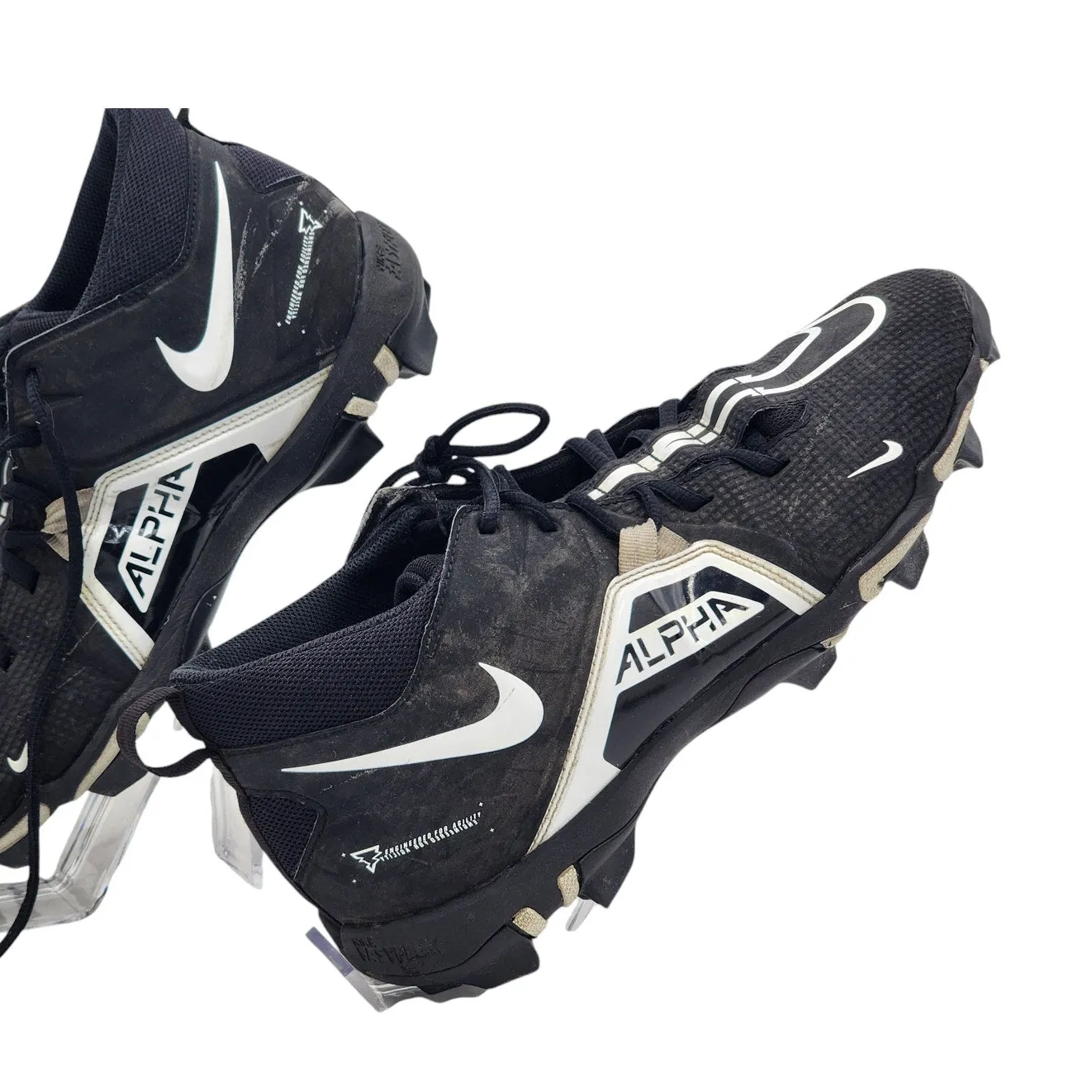 Nike Shoes Alpha Menace 3 Shark Sports Football Cleats Mens 11 Black CV0584-001