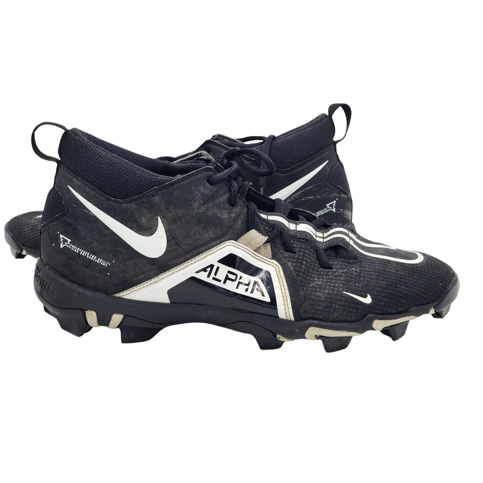 Nike Shoes Alpha Menace 3 Shark Sports Football Cleats Mens 11 Black CV0584-001