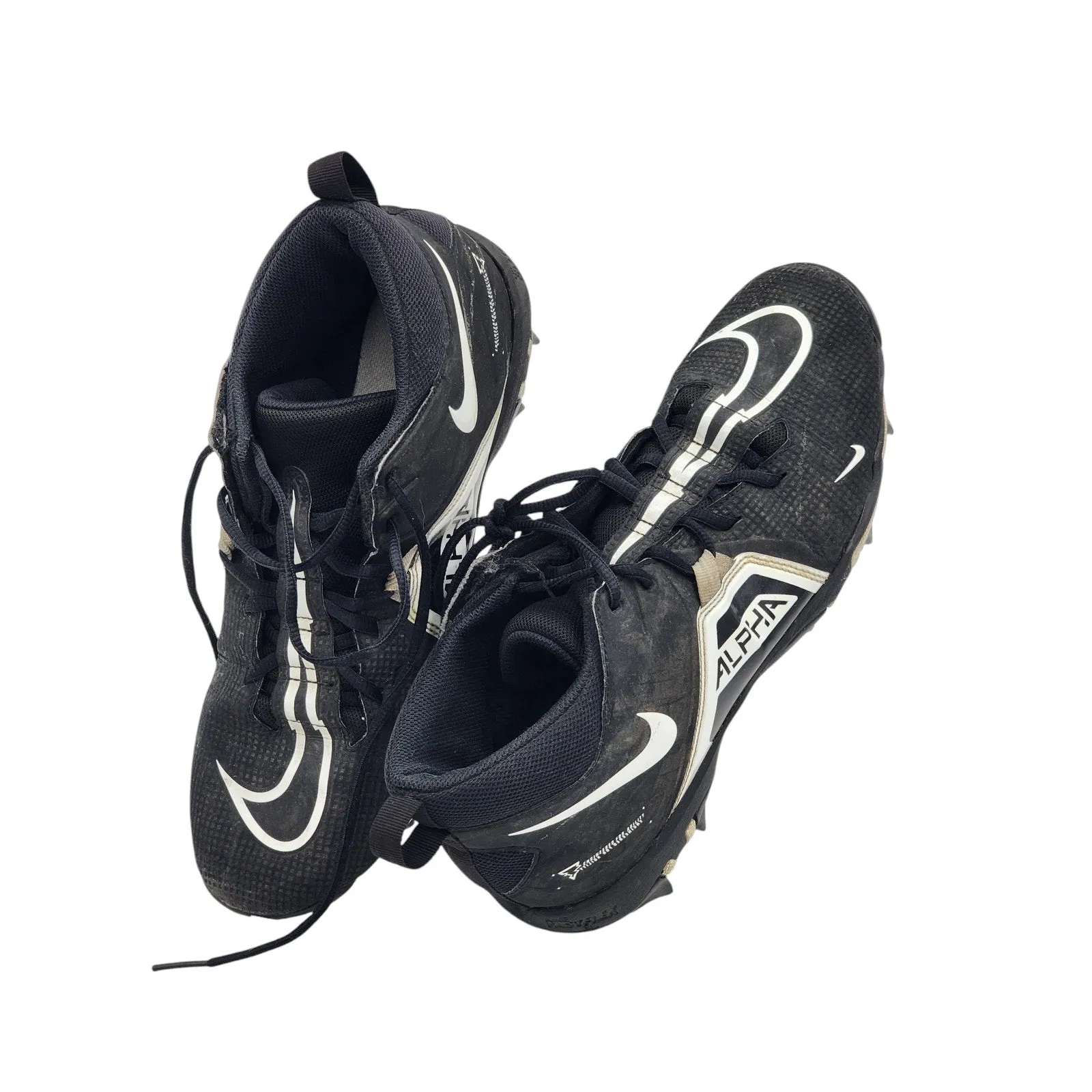 Nike Shoes Alpha Menace 3 Shark Sports Football Cleats Mens 11 Black CV0584-001