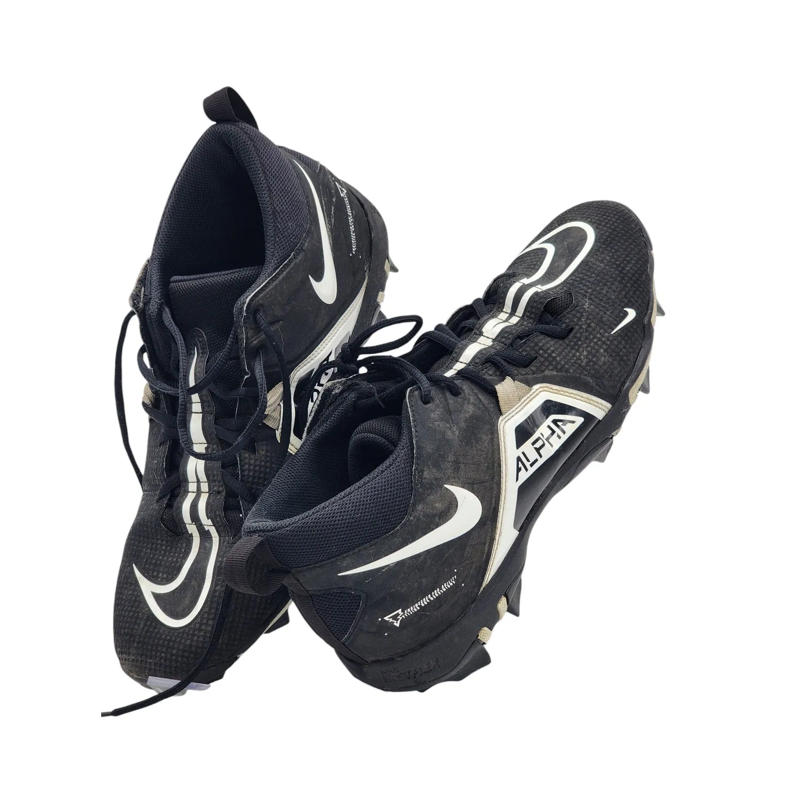 Nike Shoes Alpha Menace 3 Shark Sports Football Cleats Mens 11 Black CV0584-001