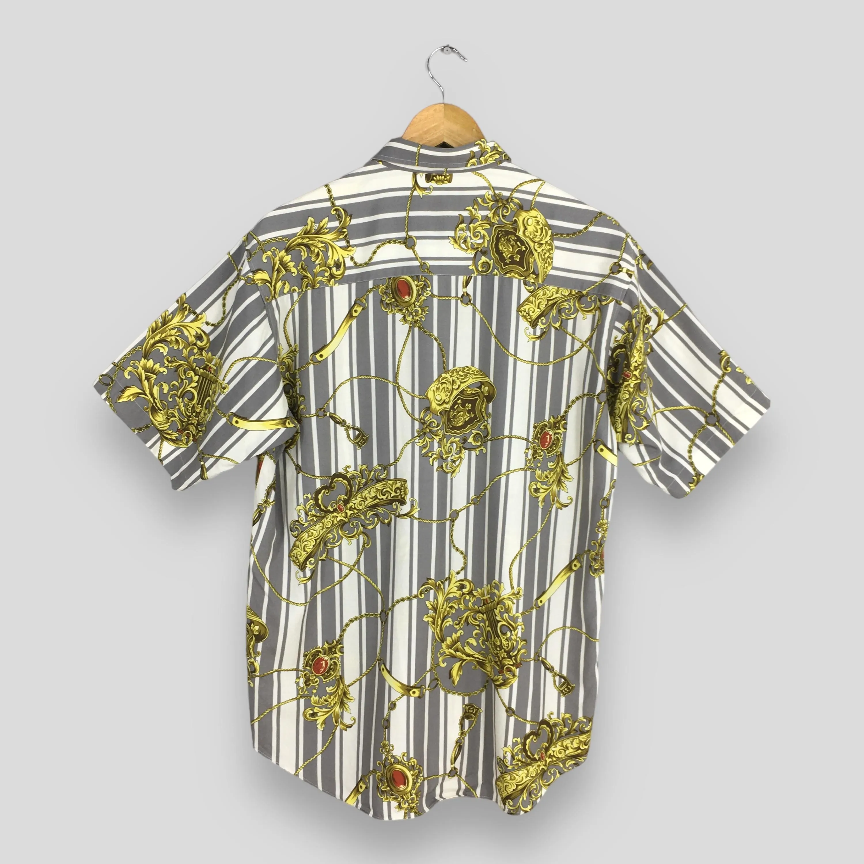 Novelty Baroque Rayon Shirt Large