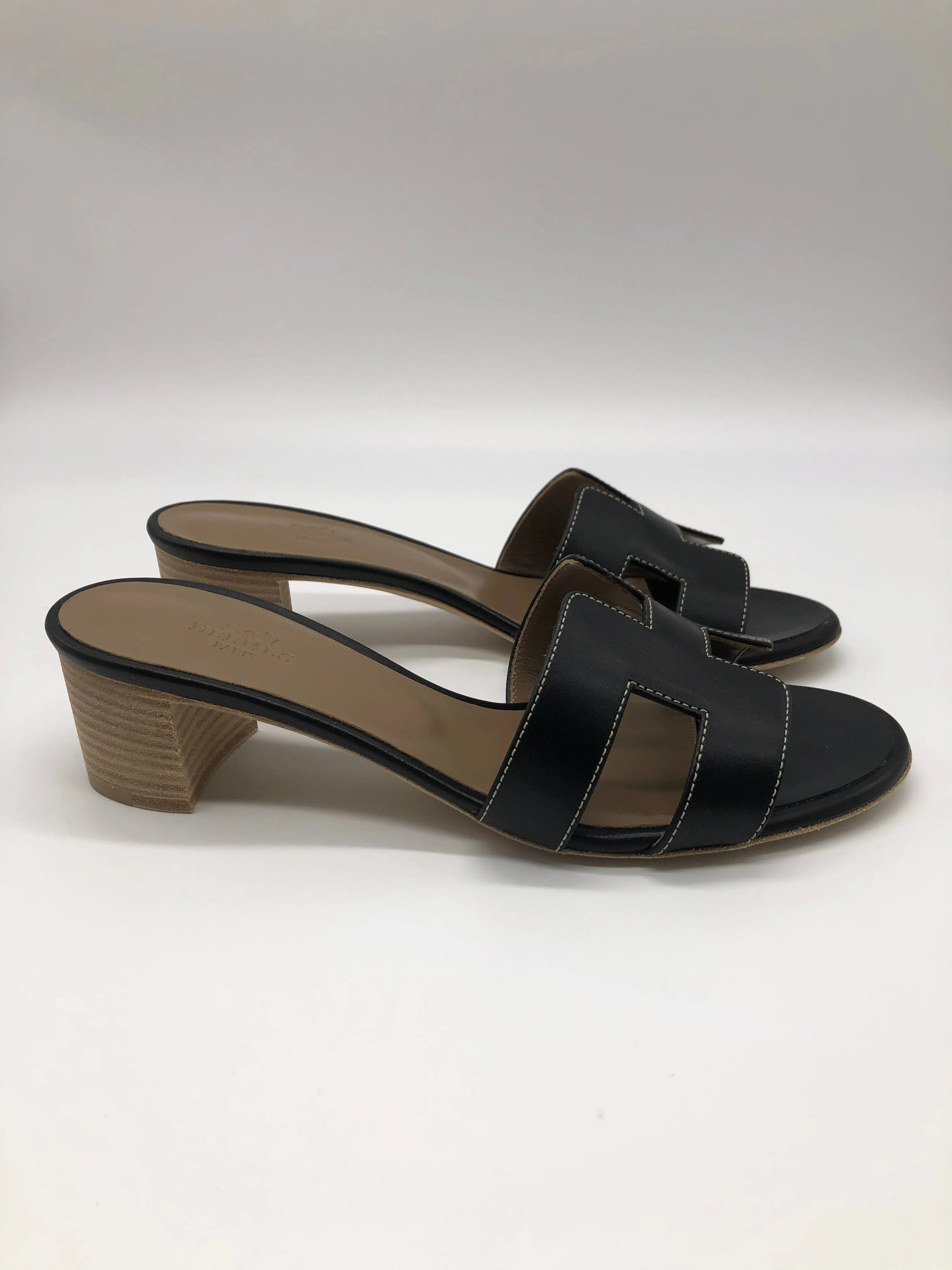 Oasis Sandals Black - Size 38 7636