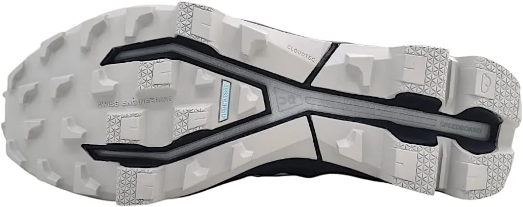 On-Running Mens Cloudventure Peak White/Black Running Shoe