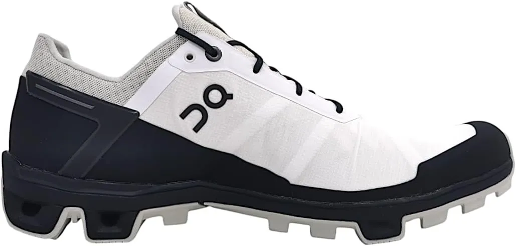 On-Running Mens Cloudventure Peak White/Black Running Shoe