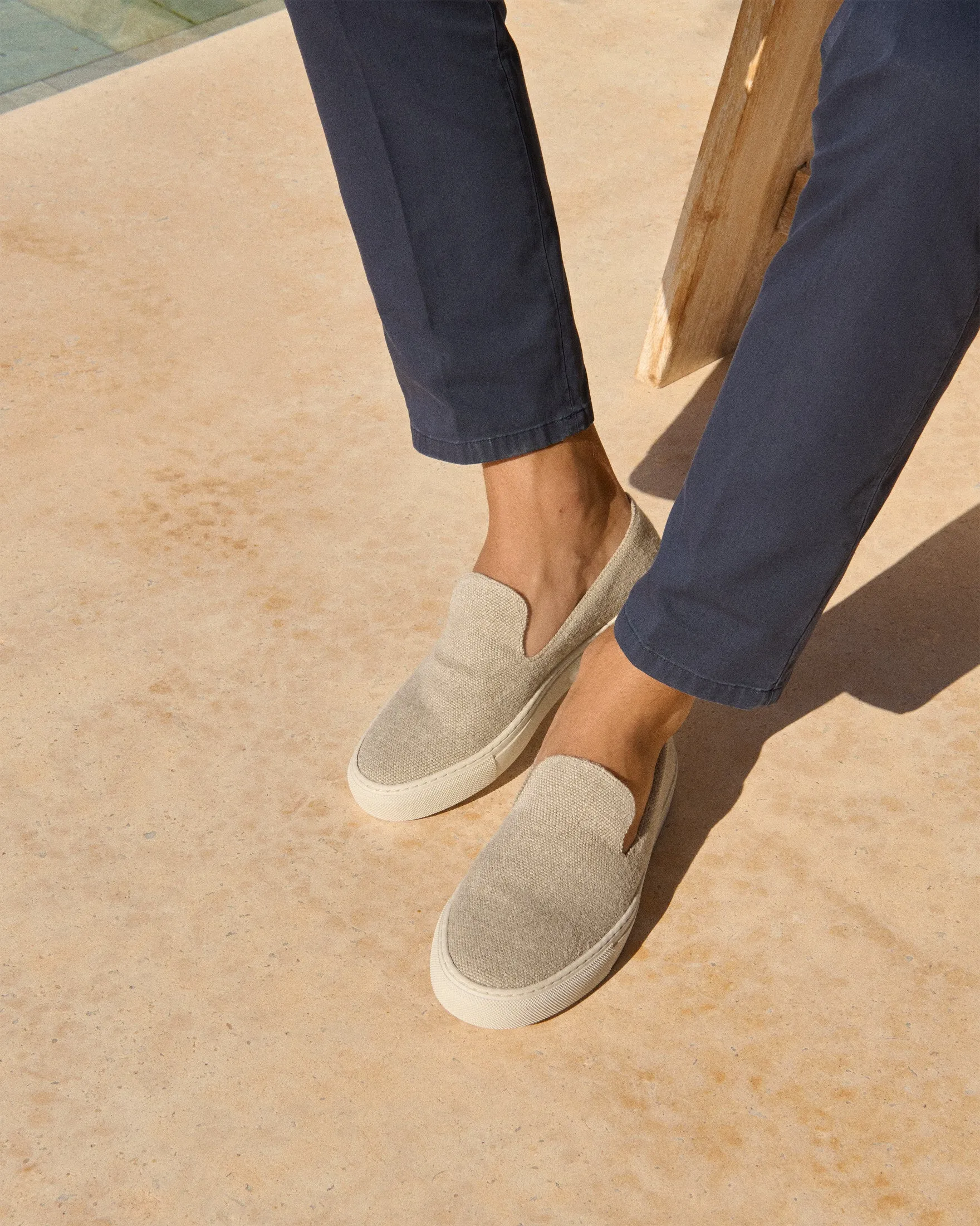 Organic Hemp Slip-On - O71SP - La Havana Natural