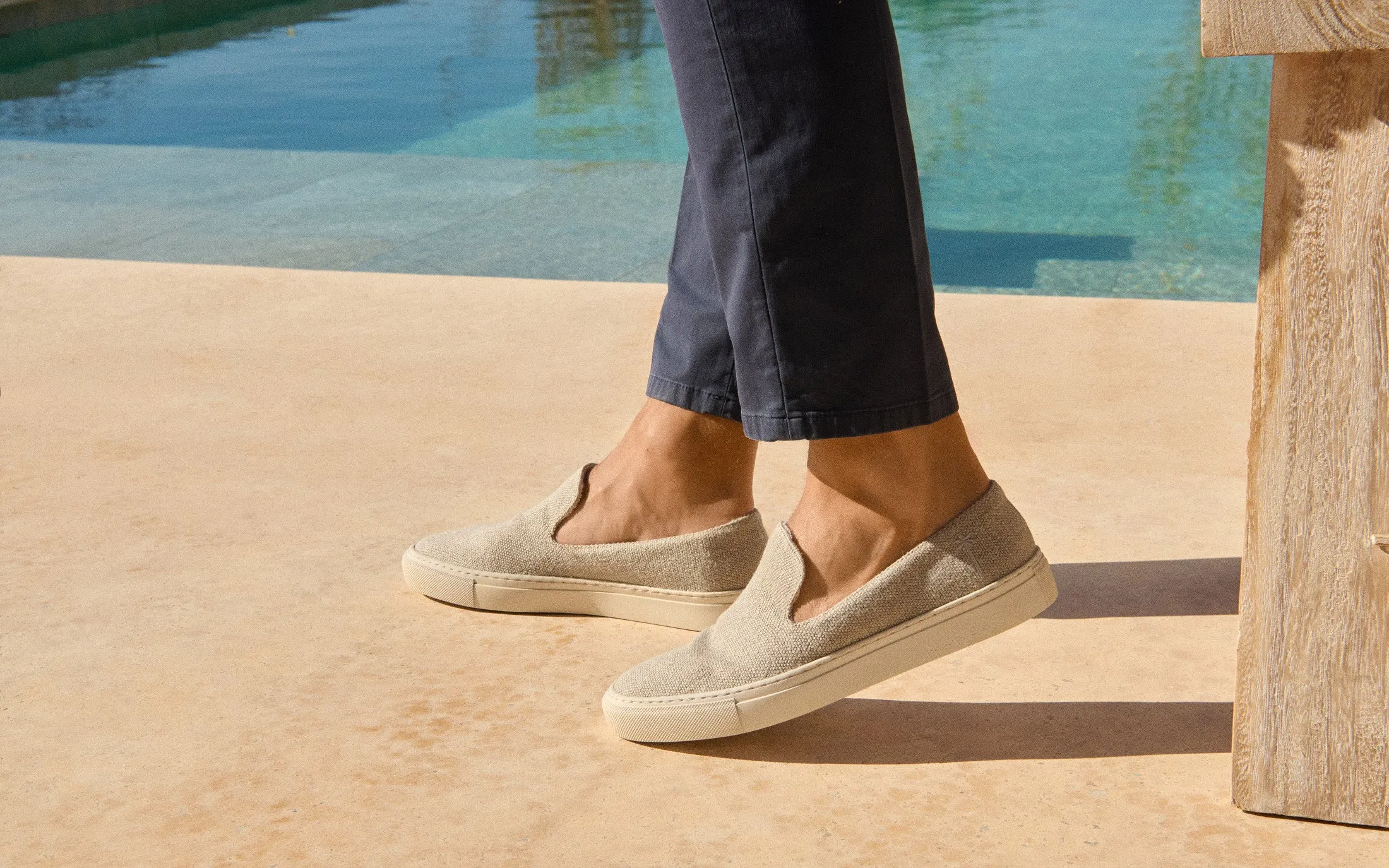 Organic Hemp Slip-On - O71SP - La Havana Natural