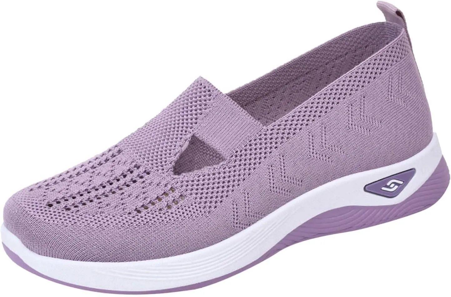 Orthopedic Shoes for Women Walking Shoes 2024 New Wove Breathable Soft Orthopedic Diabetic Comfortable Slip-On Sneakers