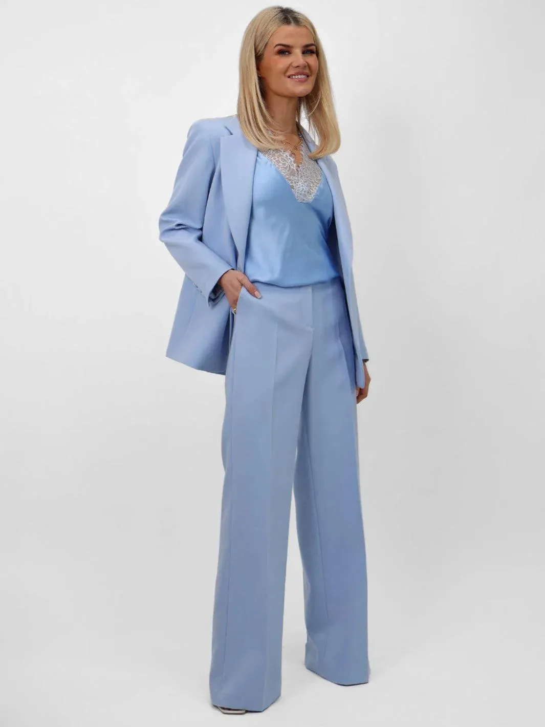 Palmero Suit Trousers - Blue