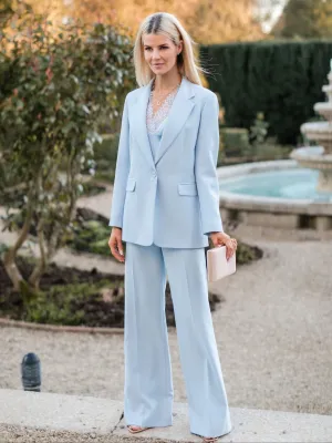 Palmero Suit Trousers - Blue