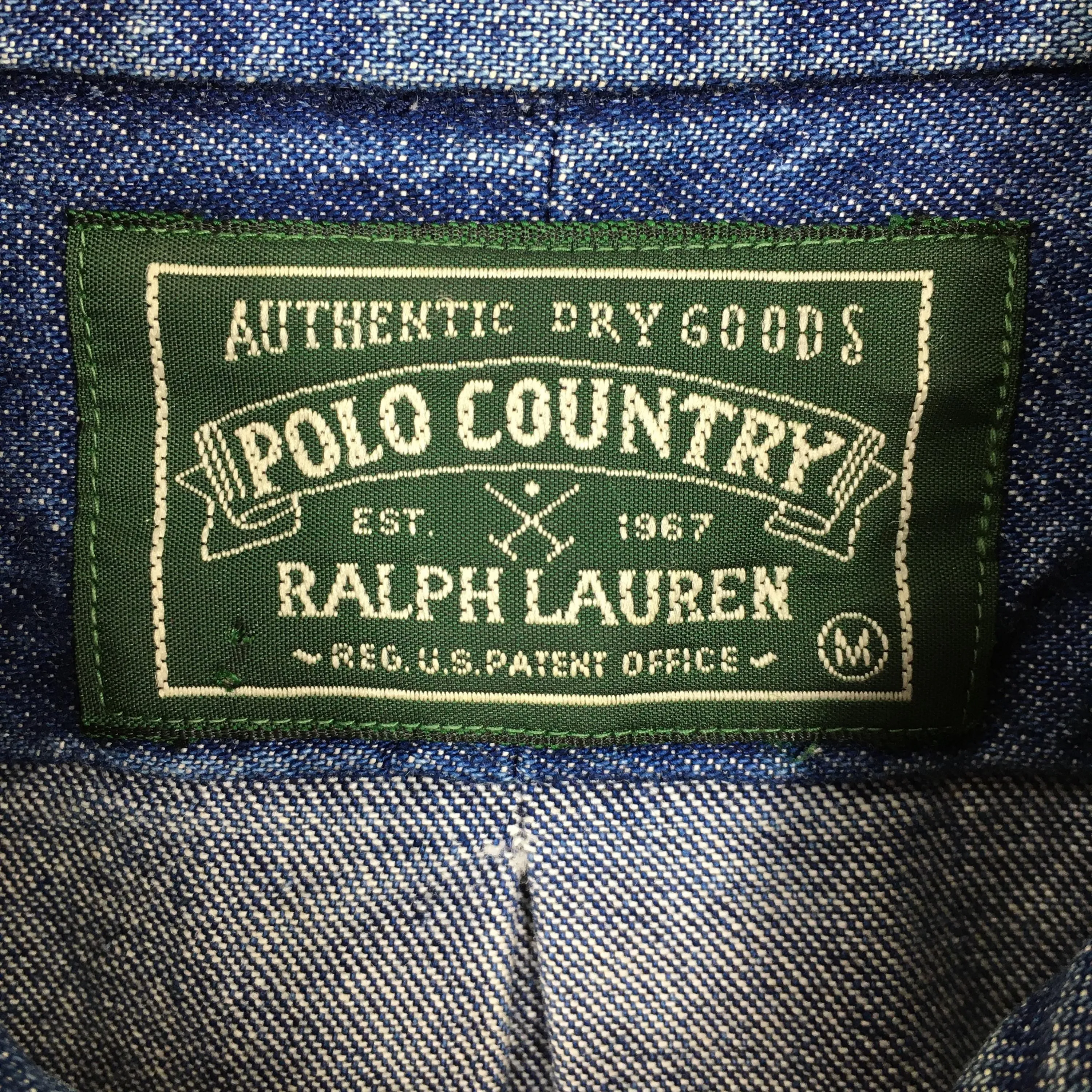 Polo Country Ralph Lauren Jeans Shirt Medium