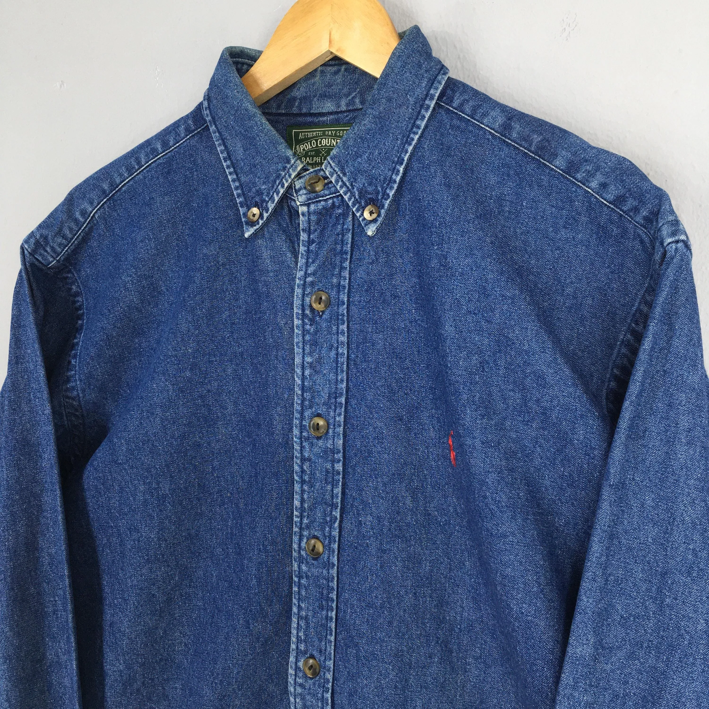 Polo Country Ralph Lauren Jeans Shirt Medium