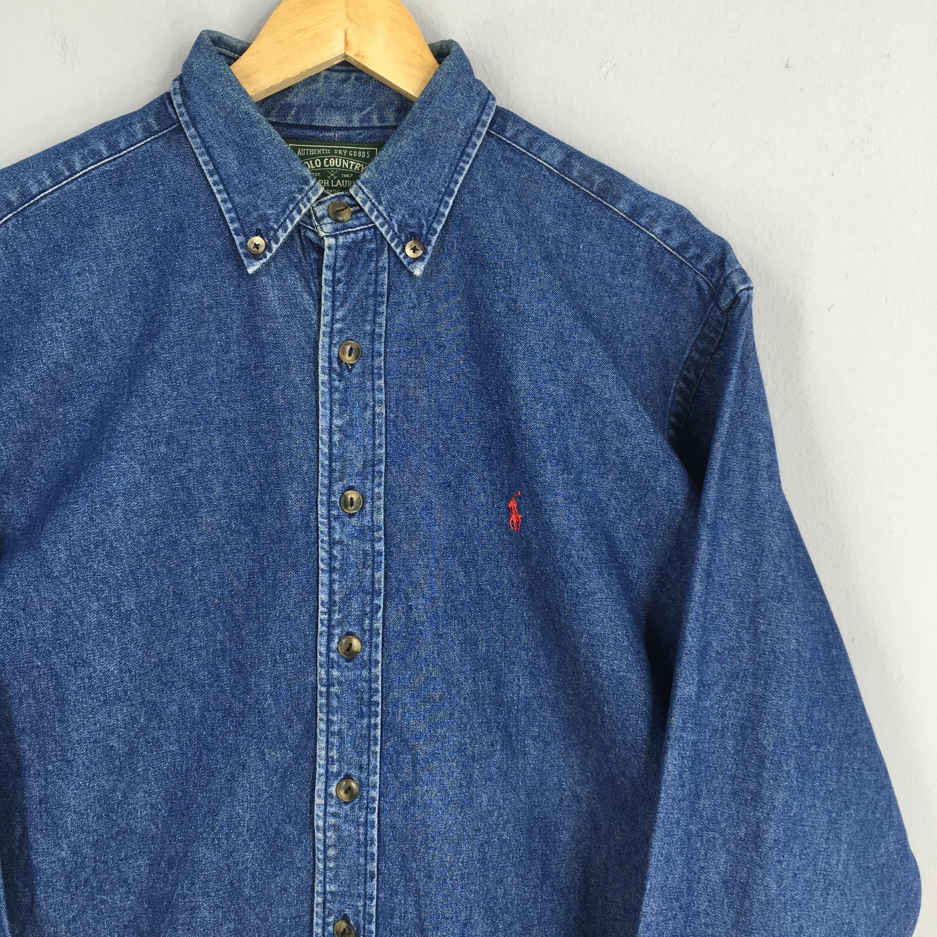 Polo Country Ralph Lauren Jeans Shirt Medium