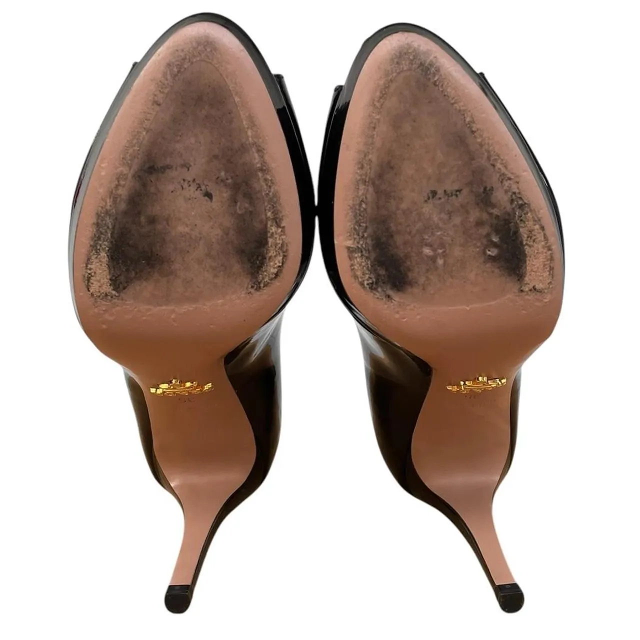 Prada Patent Leather High Heels UK 3