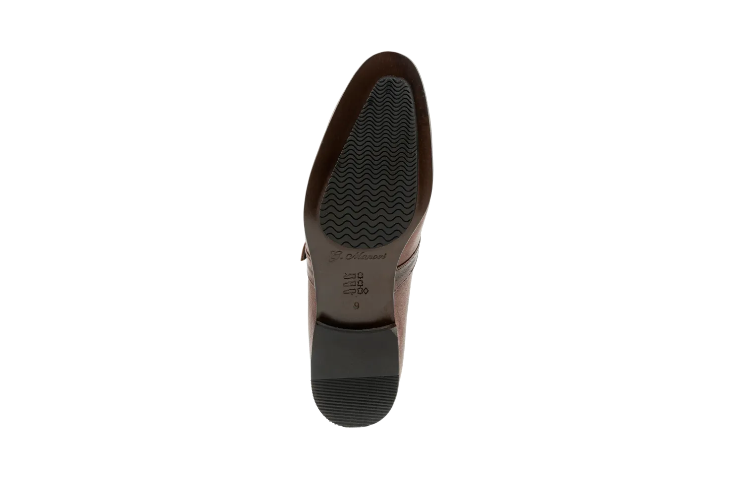 Premium Top Grain Calfskin Leather Loafers for Men Slip On Loafers, Brown Leather Loafers,  Buckled Leather Loafers , Apron Toe  Jem by Debbano