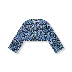 Refined Department cropped top Carina cobalt