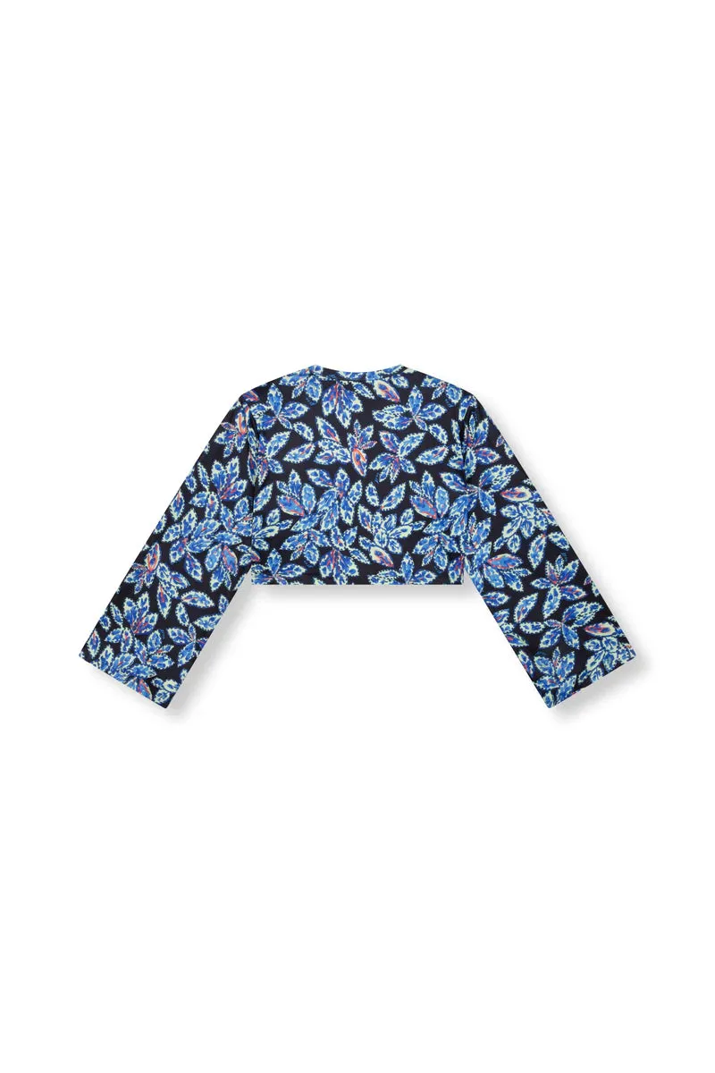 Refined Department cropped top Carina cobalt