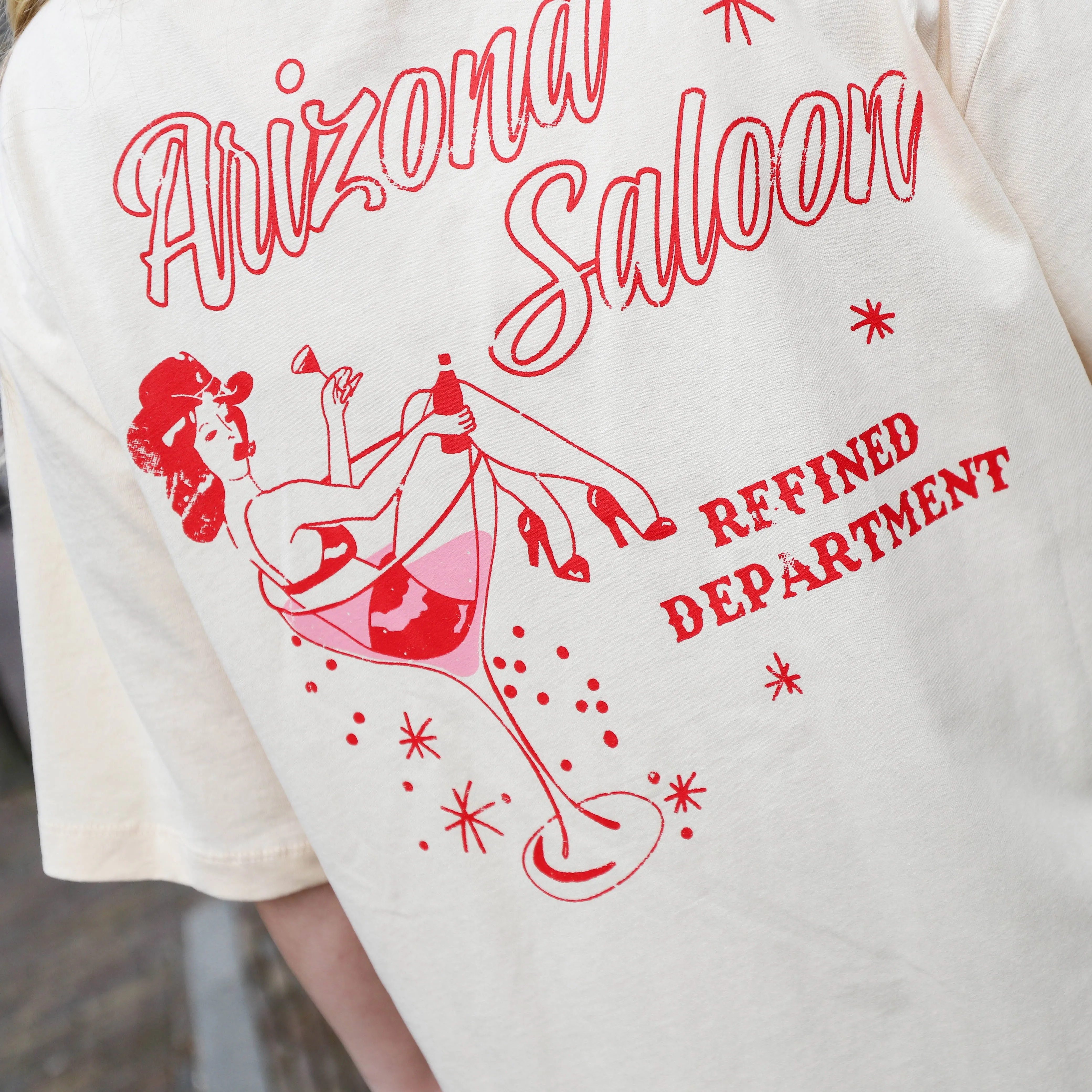 Refined Department Maggy t-shirt vintage white