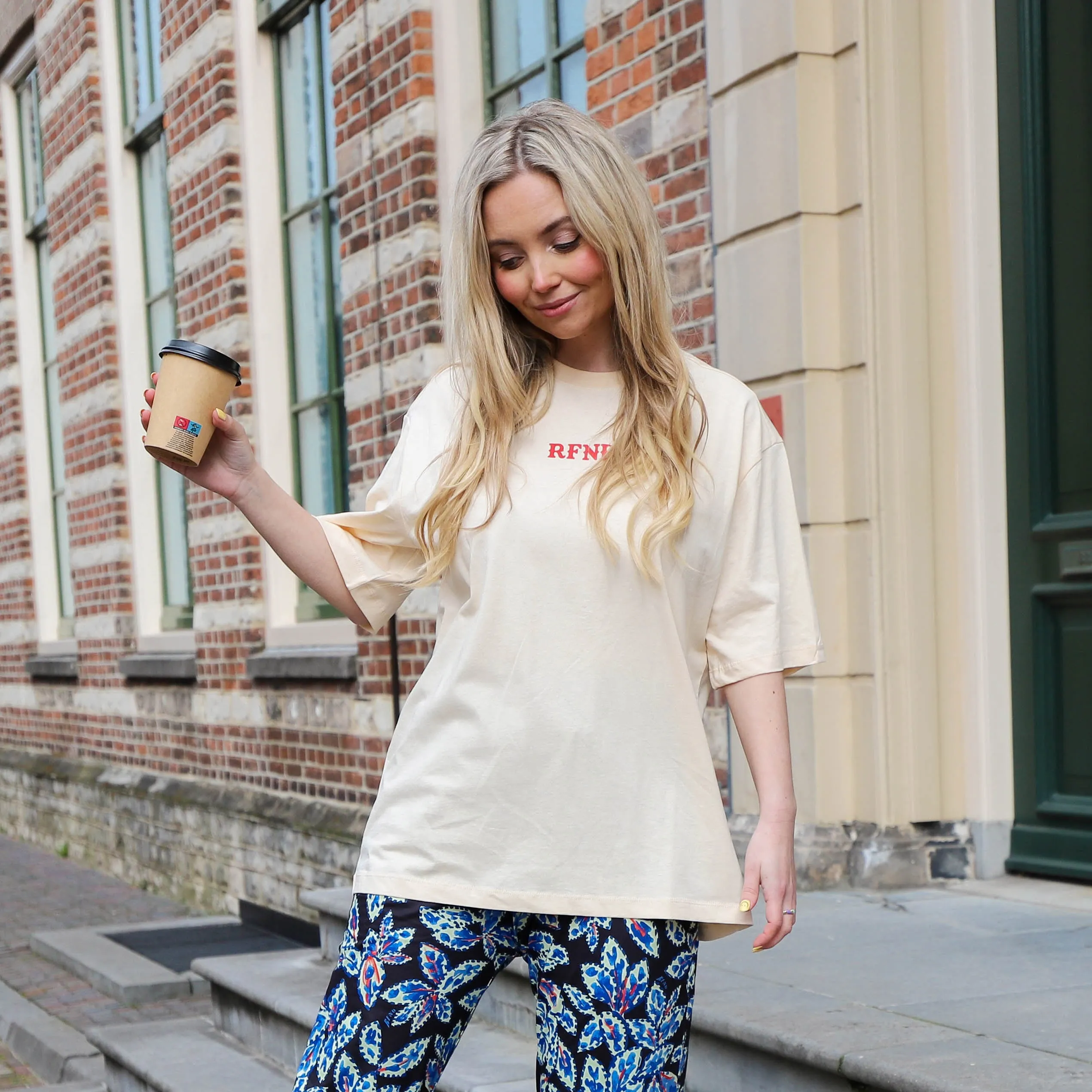 Refined Department Maggy t-shirt vintage white