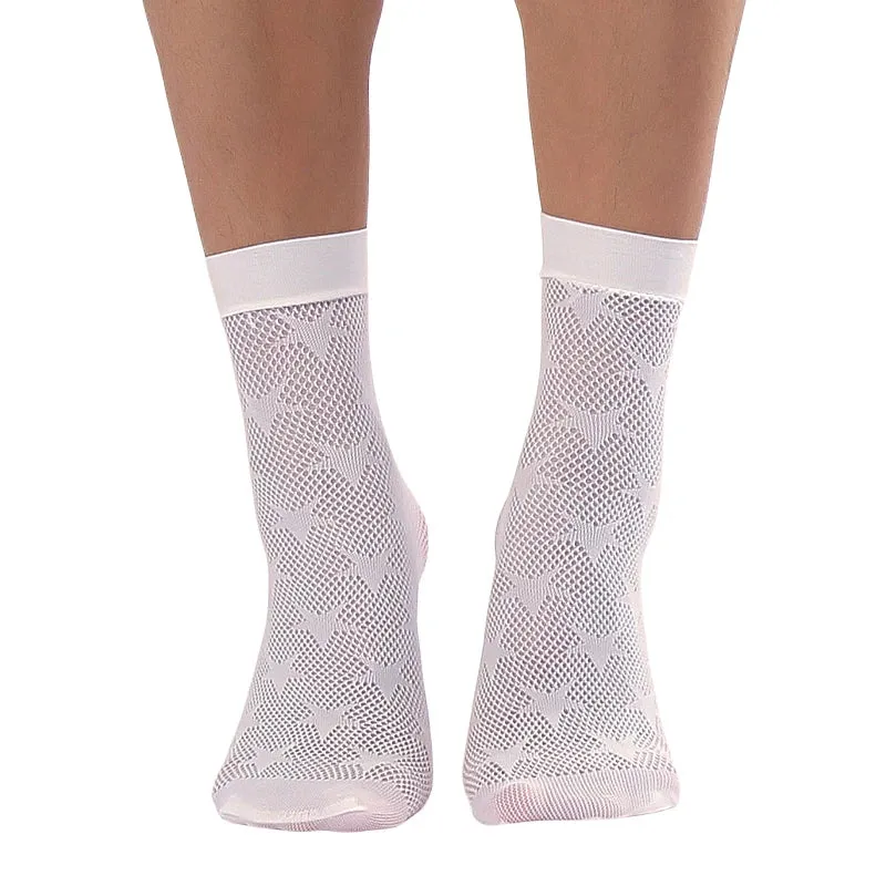 Retro Floral Ankle Socks Series 1