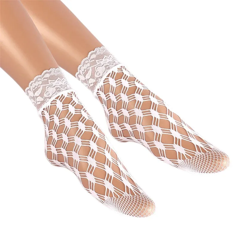 Retro Floral Ankle Socks Series 1