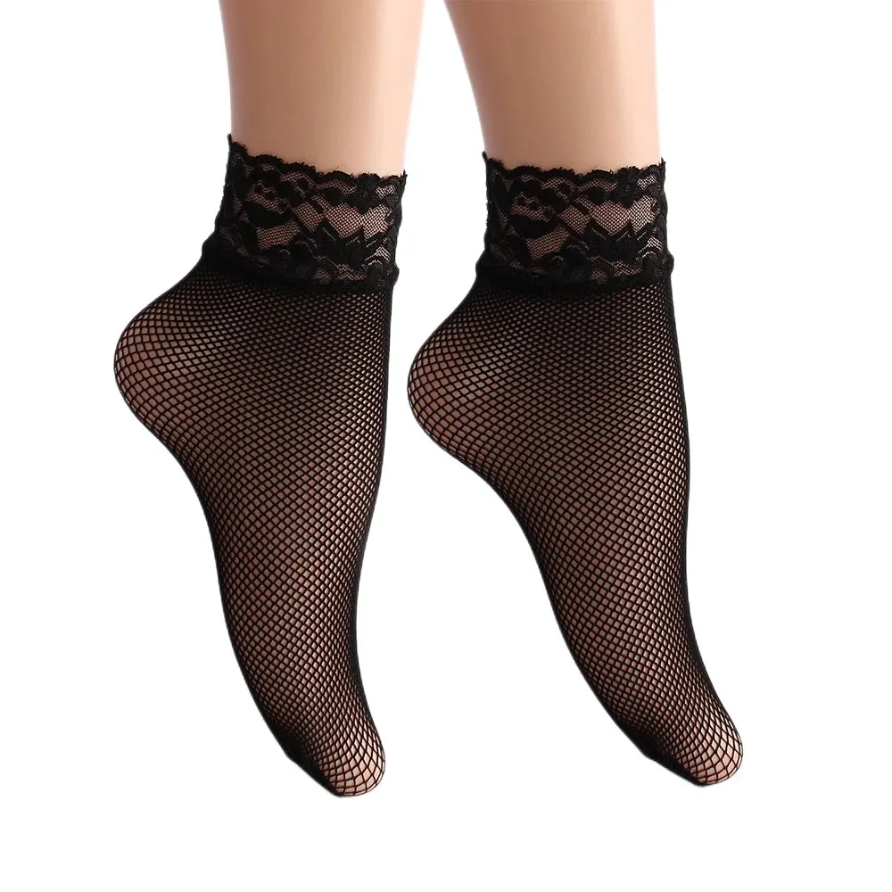 Retro Floral Ankle Socks Series 1