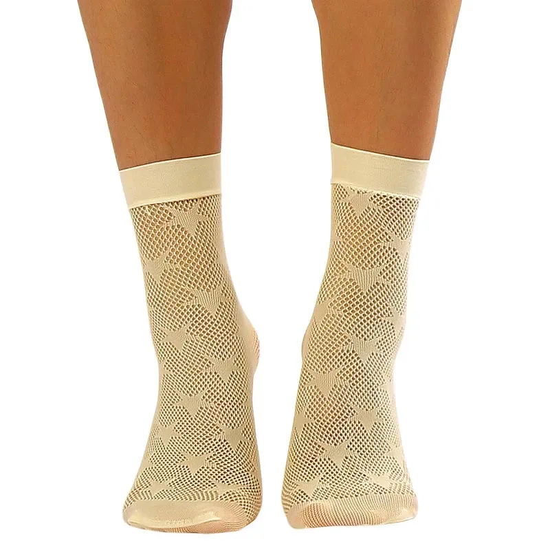 Retro Floral Ankle Socks Series 1