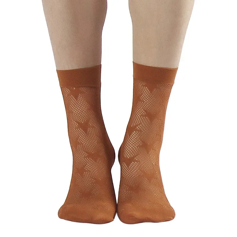 Retro Floral Ankle Socks Series 1
