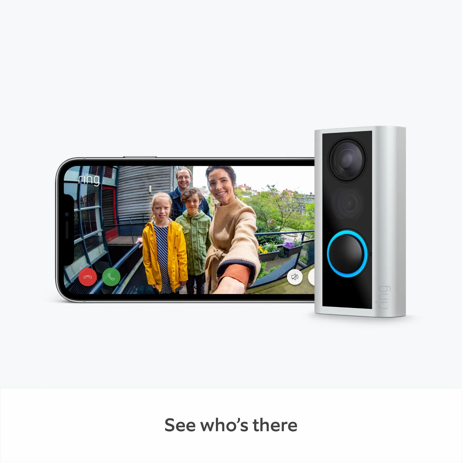 Ring Peephole Camera (34-55mm)   Chime (Door View Cam   Chime (2nd Gen))