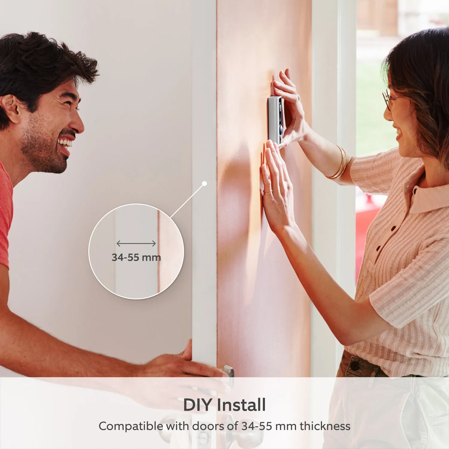 Ring Peephole Camera (34-55mm)   Chime (Door View Cam   Chime (2nd Gen))