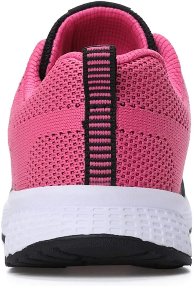 Sneakers for Women Casual Mesh Breathable Lace Up Walking Womens Running Shoes Mesh Shoes Dressy Casual Wedge Sneakers Platform Tennis Shoe Cross Trainer Shoe
