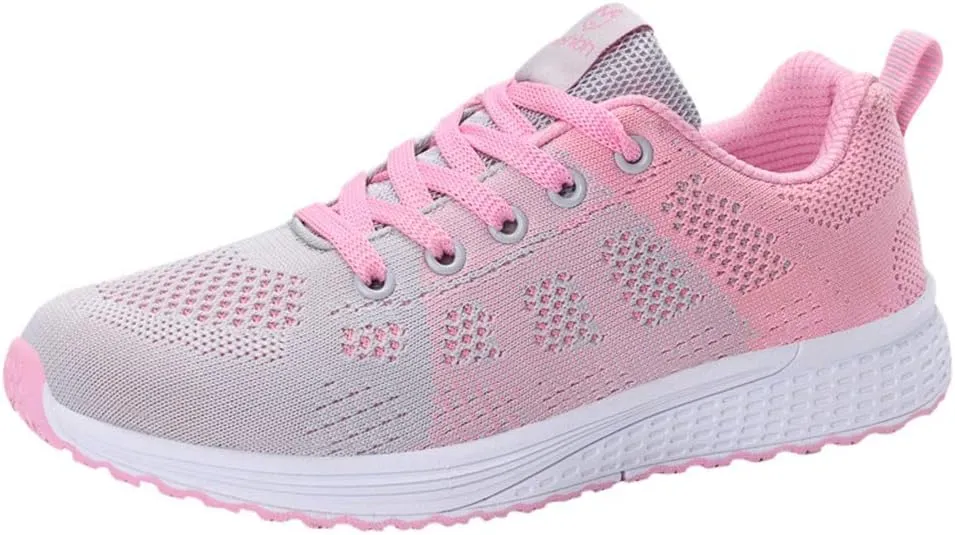 Sneakers for Women Running Shoes Fashion Walking Lace Up Slip On Shoes Women Sport Business Casual Shoes Chunky Sneakers Black Tennis Shoe Trainers Shoe
