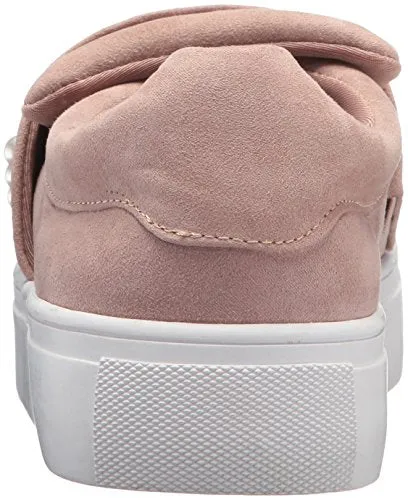 STEVEN by Steve Madden Women's Deylin Sneaker, Blush, 9 Medium US